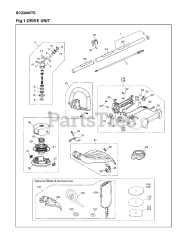 RedMax BCZ 2660 TS - RedMax Brushcutter (SN: 00400101 & Above) (2012-08)