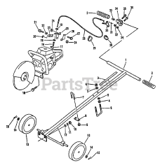 Echo CSG-6700 - Echo Cut-Off Saw (SN: 001001 - 002600)