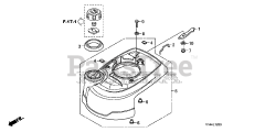 Honda F220 K1 AT2 (FAAJ) - Honda 21" Tiller, Made in Japan (SN: FAAJ-3800001 - FAAJ-3809999) FAN COVER