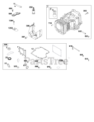 Briggs & Stratton 31R877-0033-B5 - Briggs & Stratton Vertical Engine Cylinder Group