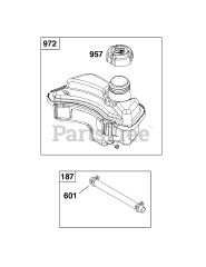 Briggs & Stratton 92J0B-0004-H1 - Briggs & Stratton Vertical Engine Fuel Supply Group