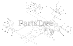 Toro 73448 (314-8) - Toro Garden Tractor (SN: 089000001 - 089000499) (1998)