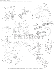 Kohler CH680-3013 - Kohler Command PRO Engine, Made for Toro, 22.5hp, 16.8kW 08 Fuel System