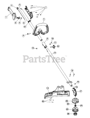 Brands TB 70 SS (41DDT70C966) - Troy-Bilt String Trimmer
