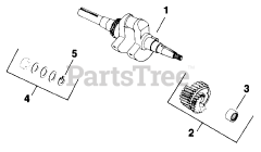Kohler K301-4796 - Kohler K-Series Engine, Basic Version, 12hp, 9kW Crankshaft (TP-2097)