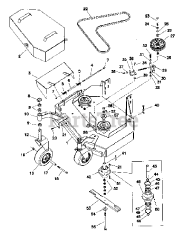 Simplicity HW 1436 - Simplicity Pacer 36" Walk-Behind Mower