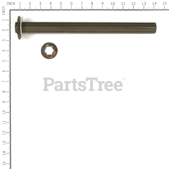 Murray 51584 Hex Tube Assembly, 13.2" Long, Dx - image 3