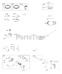Briggs & Stratton 19L237-0119-F1 - Briggs & Stratton Horizontal Engine Alternator, Ignition, Motor-Starter