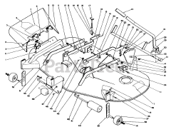 Toro 05-52SY02 - Toro 52" Side-Discharge Mower Deck (SN: 020000001 - 029999999) (1992)