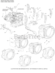Kohler CH270-3243 - Kohler Command PRO Engine, Basic Version, 7hp, 5.2kW 06 Blower Housing