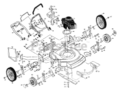 Poulan Pro PP 751 HL - Poulan Pro Walk-Behind Mower
