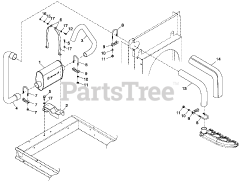 Generac QT03016GNSN - Generac 30kW Home Standby Generator (SN: 5686947 - 5931779) (2016) Exhaust System 1.6L (0G3535)