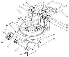 Lawn-Boy 10900 B - Lawn-Boy 48cm Walk-Behind Mower, Canada (SN: 006900001 - 006999999) (1996)
