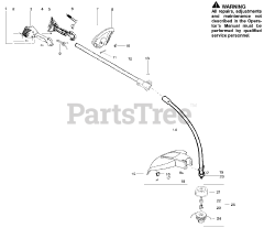 Poulan PPB 100 - Poulan String Trimmer (2007-12) Shaft