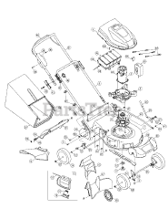 Craftsman 247.370480 (18A-188-799) - Craftsman Walk-Behind Mower, Electric (2010) (Sears)