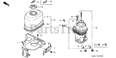 Honda HS828 K1 TAS/C (SZAK) - Honda 28" Snow Blower, Made in Japan (SN: SZAK-2120001 - SZAK-9999999) AIR CLEANER