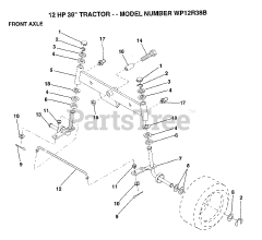 Winston Pro WP 12R38 B - Winston Pro Lawn Tractor (1993)