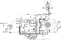 MTD 130-784G - MTD Lawn Tractor (1990)