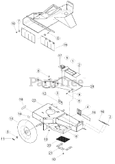 Bear Cat SG 340 - Bear Cat Stump Grinder, 340cc Honda (SN: B00001 - C09759)
