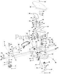 EverRide 988412 (EGWKA1548S) - EverRide Pro Walk-Behind Mower (SN: 000101 - 000400) Deck Assembly - 48"