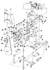 White Outdoor SB-810 (318-840-190) - White Outdoor Snow Boss Snow Thrower (1988)
