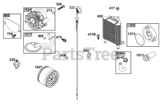 Briggs & Stratton 613277-0010-E1 - Briggs & Stratton Horizontal Engine Lubrication Group
