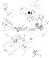 Exmark VXX999GKA72600 - Exmark 72" Vertex X-Series Stand-On Mower, Kawasaki FX1000 (SN: 417930746 & Above) (Rev A) (2025)