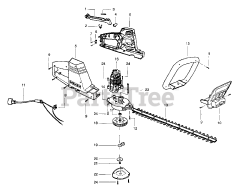 Weed Eater EHT 22 D - Weed Eater Hedge Trimmer, Electric Electric Hedgetrimmer Assembly