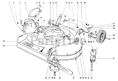 Toro 21173 - Toro Guardian Walk-Behind Mower (SN: 003000001 - 003999999) (1973)