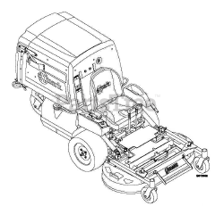 Exmark NV20KC - Exmark Navigator Front Mount Mower, 20hp Kohler (SN: 920000 - 999999) (2011)