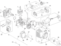 Craftsman 316.711370 (41BDZ11G799) - Craftsman String Trimmer (Sears)