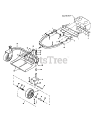 MTD 590-500-195 - MTD Standing Sulky Attachment (2006)