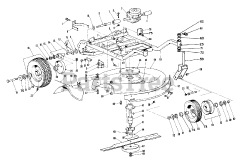 Toro 23301 - Toro Walk-Behind Mower (SN: 009000001 - 009999999) (1969)