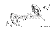 Poulan Pro PR 241 (961920092-03) - Poulan Pro Snow Thrower (2018-04) AUGER HOUSING &amp; IMPELLER 5