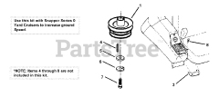 Snapper 7063063 - Snapper Yard Cruiser Ground Speed Acceleration Kit