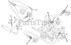 Gravely 992068 (PM 260Z) - Gravely Pro-Master 60" Zero-Turn Mower, 27hp Kohler (SN: 000101 - 000499)