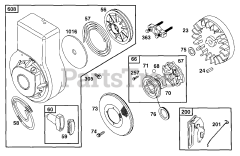 Briggs & Stratton 90112-0002-XX - Briggs & Stratton Horizontal Engine