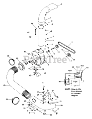 Ariens 834014 - Ariens Vac Bagger (SN: 000101 & Above)