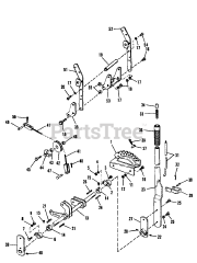 Simplicity 7016 H (1690006) - Simplicity Garden Tractor, 16hp