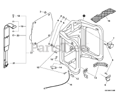 Echo PB-601 - Echo Backpack Blower Backpack Frame, Harness