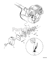Echo SRM-311 U - Echo Brush Cutter (SN: S75112001001 - S75112999999)