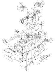 MTD 14AA815K004 - MTD Gold Garden Tractor (2008) (Ace Hardware)