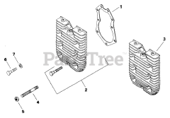 Kohler M18-24558 - Kohler Magnum Engine, Made for Aetco, 18hp, 13.4kW Cylinder Head (TP-2233-C)