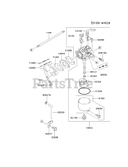 Kawasaki FE120D-FS02 - Kawasaki Engine CARBURETOR