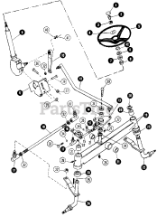 Snapper 1855 (80828) - Snapper Garden Tractor, 18hp