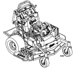 Exmark VTS651KA484 - Exmark 48" Vantage S-Series Stand-On Mower, Kawasaki FX651V (SN: 313000000 - 313999999) (2013)