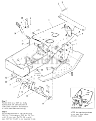 Simplicity 7116 (1691550) - Simplicity 42" Garden Tractor, 16hp