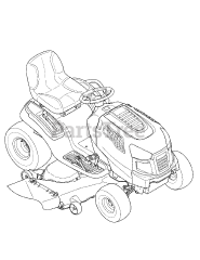 Craftsman 247.289810 (13AR91PP099) - Craftsman PYT9000 Yard Tractor (2010) (Sears)