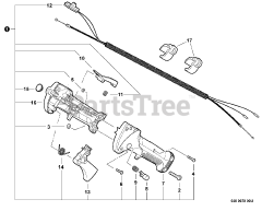 Shindaiwa BCK-11 (99922201620) - Shindaiwa U-Handle Blade Combo Conversion Kit (SN: T10212001001 - T10212999999)
