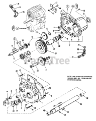 Simplicity 7018 H (1690366) - Simplicity Garden Tractor, 18hp Transmission Group (7012, 7016, &amp; 7018)